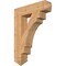 Ekena Millwork Merced Arts & Crafts Smooth Bracket, Western Red Cedar, 5 1/2"W x 26"D x 34"H BKT06X26X34MRC03SWR - alternate 1